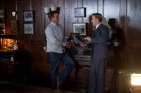 Director Ruben Fleischer and Ryan Gosling on the set of "Gangster Squad."