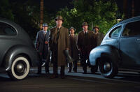 Ryan Gosling as Sgt. Jerry Wooters, Josh Brolin as Sgt. John O'Mara, Michael Pena as Navidad Ramirez, Robert Patrick as Max Kennard and Anthony Mackie as Coleman Harris in "Gangster Squad."