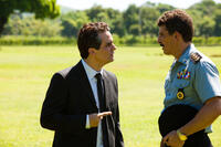 Wagner Moura as Captain Nascimento and Milhem Cortaz as Fabio in "Elite Squad: The Enemy Within."