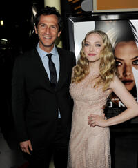 President Production of Lionsgate Motion Picture Group Erik Feig and Amanda Seyfried at the California premiere of "Gone."