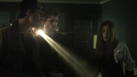 Rob Mayes, Chase Williamson and Allison Weissman in "John Dies at the End."
