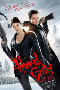 Poster art for "Hansel and Gretel: Witch Hunters."