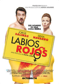 Poster art for "Labios Rojos."