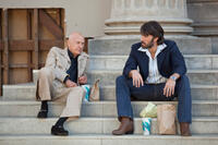 Alan Arkin as Lester Siegel and Ben Affleck as Tony Mendez in "Argo."