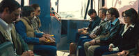 Scoot McNairy as Joe Stafford, Rory Cochrane as Lee Schatz, Kerry Bishe as Kathy Stafford, Ben Affleck as Tony Mendez, Tate Donovan as Bob Anders, Christopher Denham as Mark Lijek and Clea DuVall as Cora Lijek in "Argo."