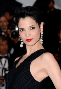 Hanaa Ben Abdesslem at the premiere of "Cosmopolis" during the 65th Annual Cannes Film Festival in France.