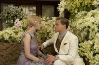 Carey Mulligan as Daisy Buchanan and Leonardo DiCaprio as Jay Gatsby in "The Great Gatsby."