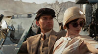 Tobey Maguire as Nick Carraway and Elizabeth Debicki as Jordan Baker in "The Great Gatsby."