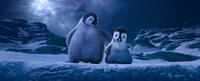 Atticus voiced by Benjamin Flores Jr. and Erik voiced by Ava Acres in "Happy Feet Two."