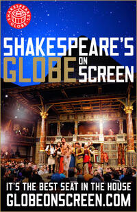 Poster art for "Much Ado About Nothing - Shakespeare's Globe on Screen Series."