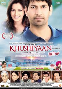 Poster art for "Khushiyaan."
