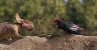 A scene from "Walking With Dinosaurs."
