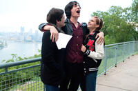 Logan Lerman, Ezra Miller and Emma Watson in "The Perks Of Being A Wallflower."