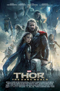 Poster art for "Thor" The Dark World."