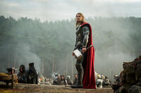 Chris Hemsworth as Thor in "Thor: The Dark World."
