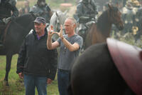 Director Alan Taylor on the set of "Thor: The Dark World."