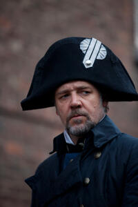 Russell Crowe as Inspector Javert in "Les Miserables."