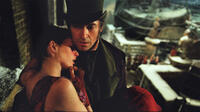 Anne Hathaway and Hugh Jackman in "Les Miserables."