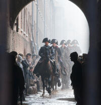 Russell Crowe as Inspector Javert in "Les Miserables."