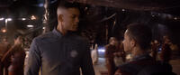 Will Smith and Jaden Smith in "After Earth."