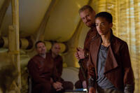 Kristopher Hivju and Jaden Smith in "After Earth."