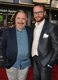 Brian Cox and Josh Lawson at the California premiere of "The Campaign."