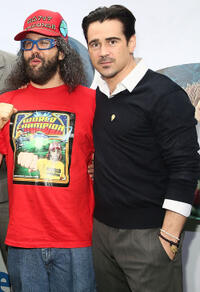 Judah Friedlander and Colin Farrell at the New York premiere of "Epic."