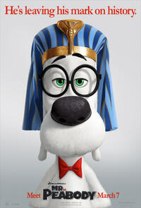 Poster art for "Mr. Peabody & Sherman."