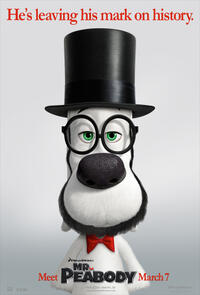 Poster art for "Mr. Peabody & Sherman."