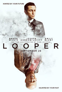 Poster art for "Looper."