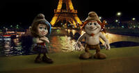 Vexy voiced by Christina Ricci and Hackus voiced by J.B. Smoove in "The Smurfs 2."