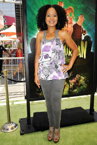 Tempestt Bledsoe at the world premiere of "ParaNorman" in California.