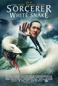 Poster art for "The Sorcerer and the White Snake."