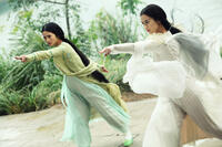 Charlene Choi and Eva Huang in "The Sorcerer and the White Snake."
