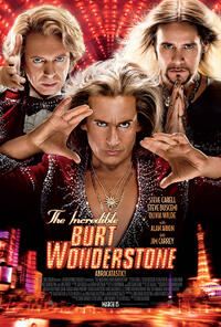 Poster art for "The Incredible Burt Wonderstone."