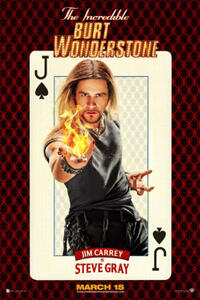 Poster art for "The Incredible Burt Wonderstone."