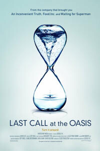 Poster art for "Last Call at the Oasis."