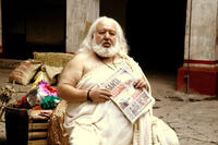 Ernesto Yanez as God in "Pastorela."