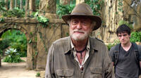 Michael Caine as Alexander and Josh Hutcherson as Sean in "Journey 2: The Mysterious Island."