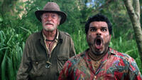 Michael Caine as Alexander and Luis Guzman as Gabato in "Journey 2: The Mysterious Island."