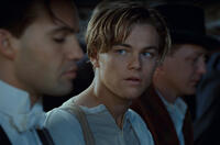 Billy Zane and Leonardo DiCaprio in "Titanic."