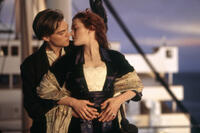 Leonardo DiCaprio and Kate Winslet in "Titanic."