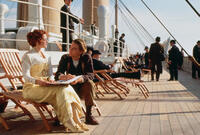Kate Winslet and Leonardo DiCaprio in "Titanic."