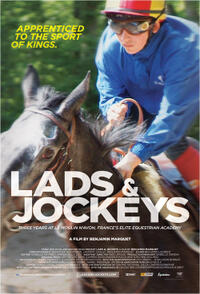 Poster art for "Lads & Jockeys."