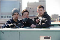 Josh Peck, Josh Hutcherson and Chris Hemsworth in "Red Dawn."