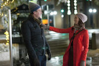 Jason Segel and Emily Blunt in "The Five-Year Engagement."