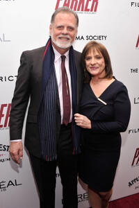 Director Taylor Hackford and Patti LuPone at the New York premiere of "Parker."