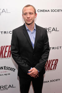 Micah Hauptman at the New York premiere of "Parker."