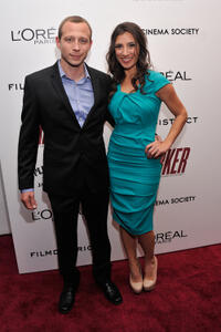 Micah Hauptman and Annika Marks at the New York premiere of "Parker."