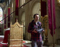 Director Bryan Singer on the set of "Jack The Giant Slayer."